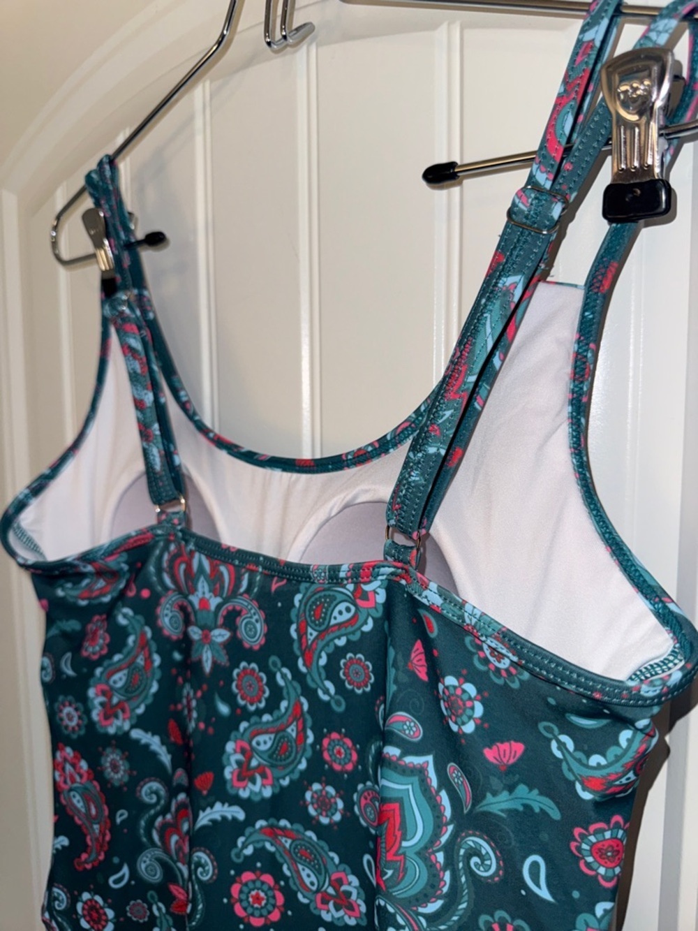 Eomenie Paisley One-Piece Sz L - Picture 9 of 11